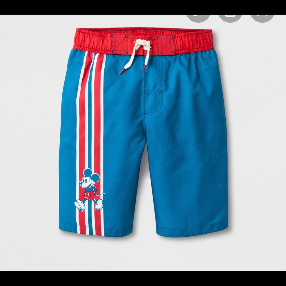 COPY - 💦Junk Food Mickey Mouse trunks💧